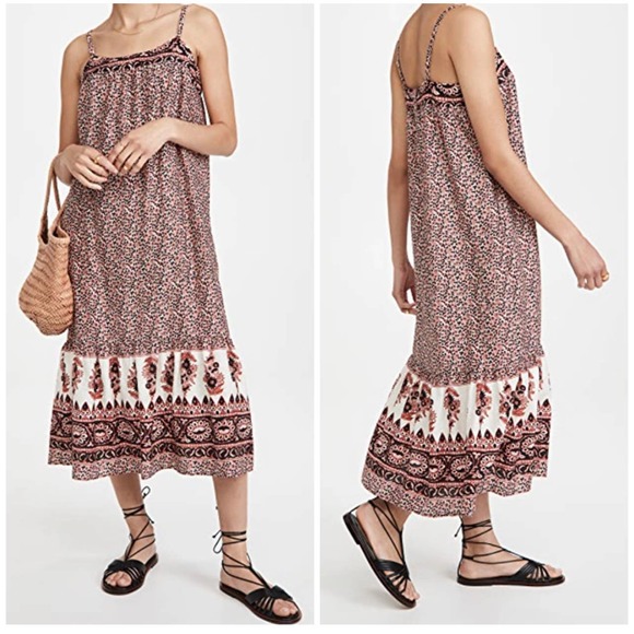 NWT Xirena Dakota Henna Dress Multicolored Sleeveless Pockets SZ Small - Picture 2 of 10